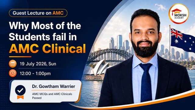 Why Most of the Students fail in AMC Clinical