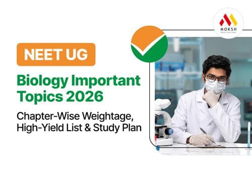 NEET UG Biology Important Topics 2026: Chapter-Wise Weightage, High-Yield List & Smart Study Plan