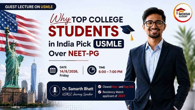 Why Top College Students in India Pick USMLE Over NEET-PG